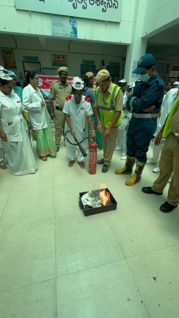 Fire Mock Drill Training
